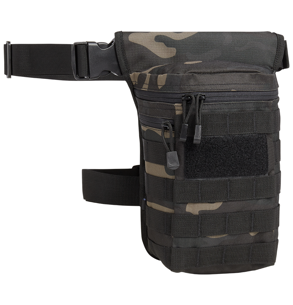 Geanta Side Kick Molle Dark Camo Brandit - Versatilitate Tactică