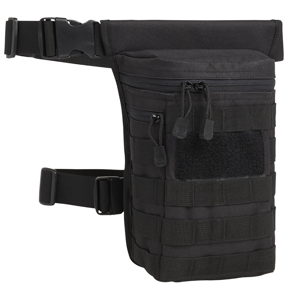 Geanta Side Kick Molle Negru Brandit - Acces Rapid Esential
