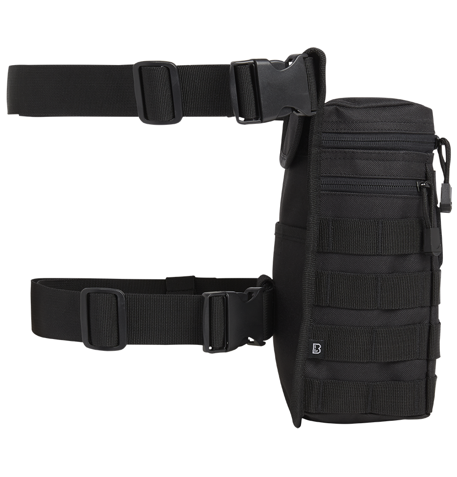 Geanta Side Kick Molle Negru Brandit - Acces Rapid Esential