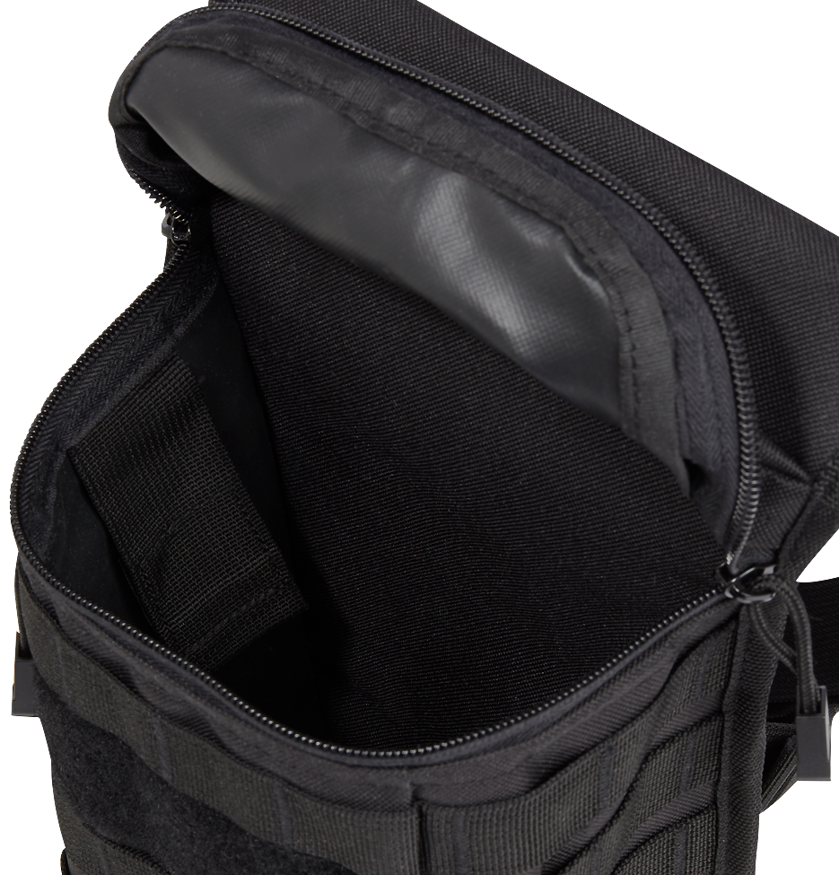 Geanta Side Kick Molle Negru Brandit - Acces Rapid Esential