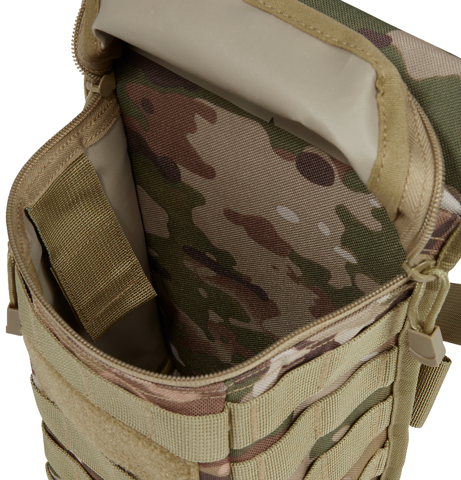 Geanta Side Kick Molle Tactical Camo Brandit - Organizare Esentiala