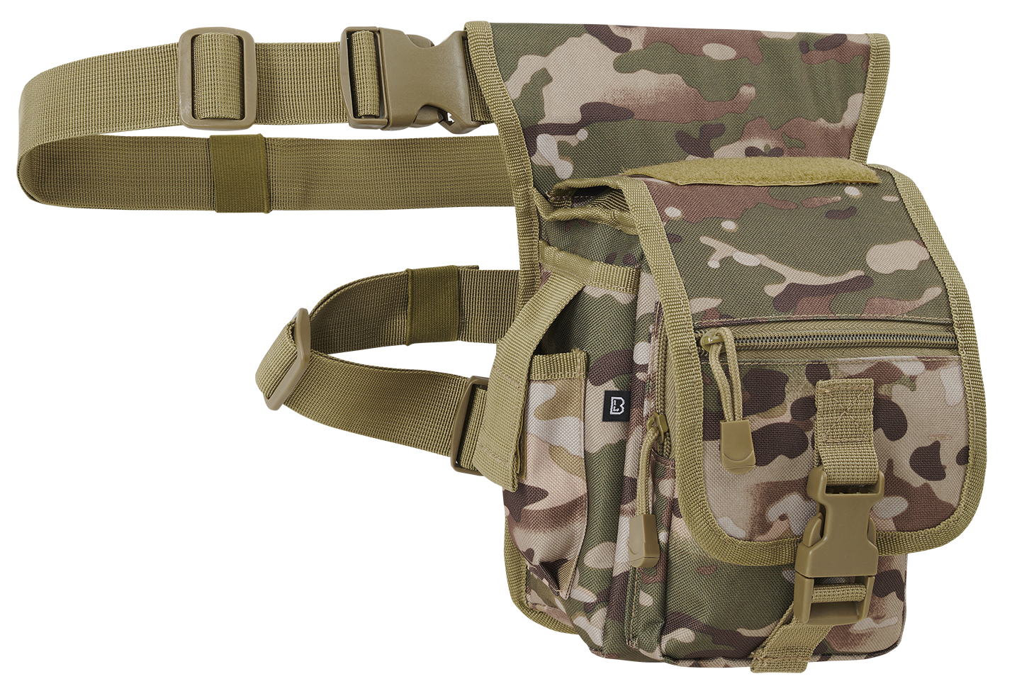Geanta Side Kick Tactical Camo Brandit - Organizare Esentiala