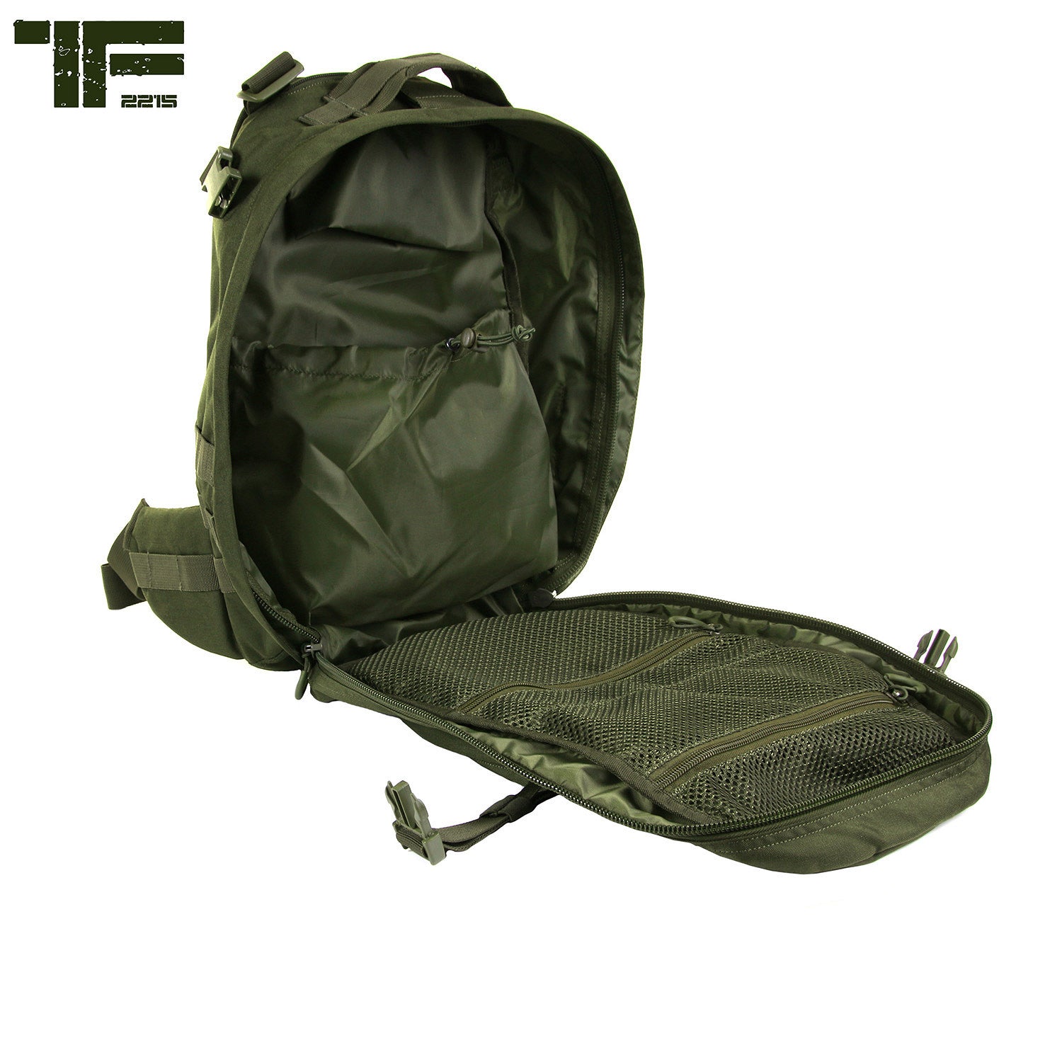 Geantă Sling TF-2215 Multi Sling Bag Verde TF-2215 - Organizare EDC Avansată