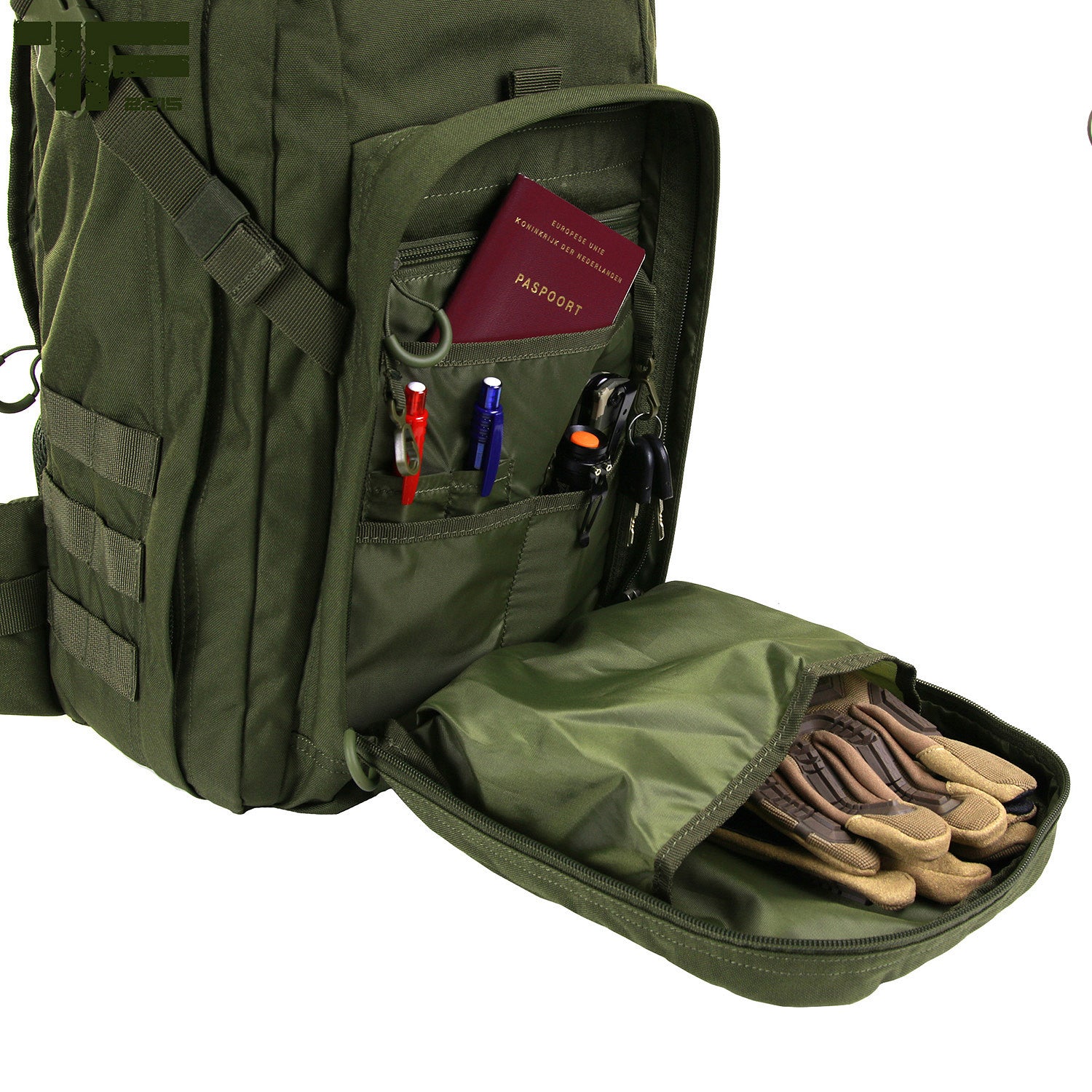 Geantă Sling TF-2215 Multi Sling Bag Verde TF-2215 - Organizare EDC Avansată