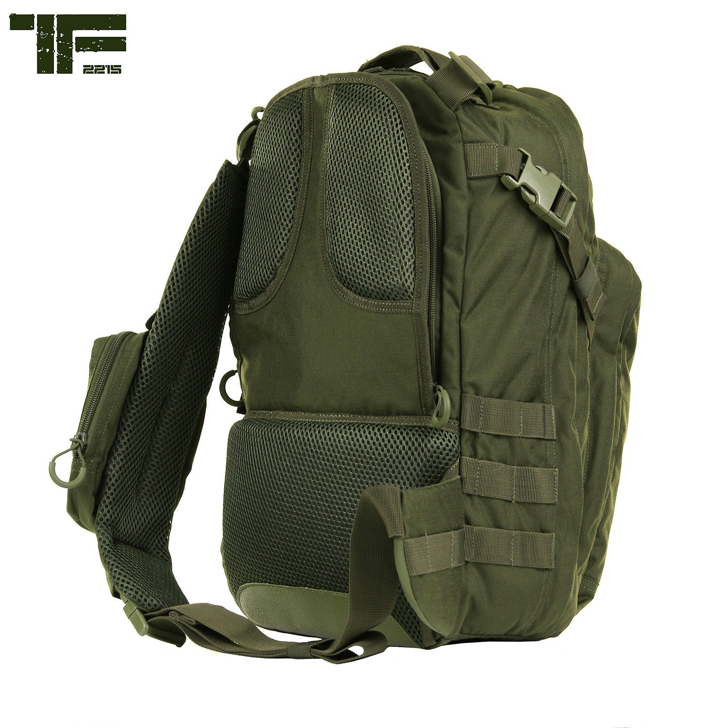 Geantă Sling TF-2215 Multi Sling Bag Verde TF-2215 - Organizare EDC Avansată