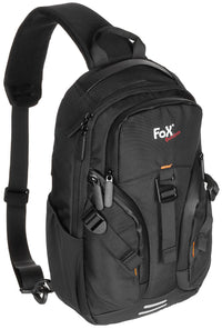 Geantă Sling Travel Sling Negru FoxOutdoor - Bretea Reglabilă, Ambidextră