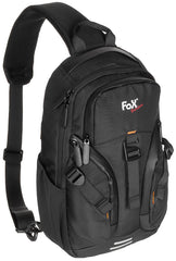 Geantă Sling Travel Sling Negru FoxOutdoor - Bretea Reglabilă, Ambidextră