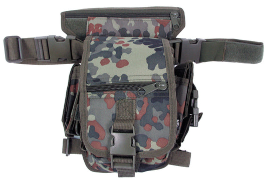 Geantă Șold Flecktarn MFH - Prindere Reglabilă, Curele Detașabile