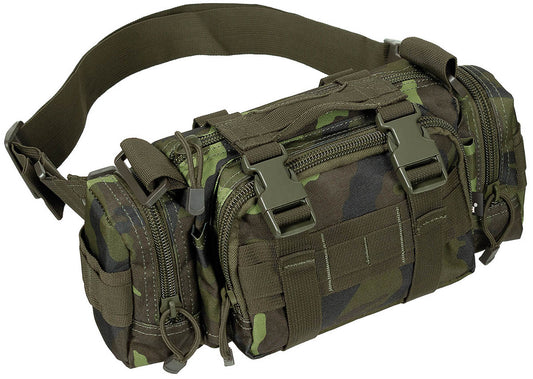 Geantă Șold și Umăr M 95 CZ camo MFH - Bretea Detasabila, Compartiment Spatios