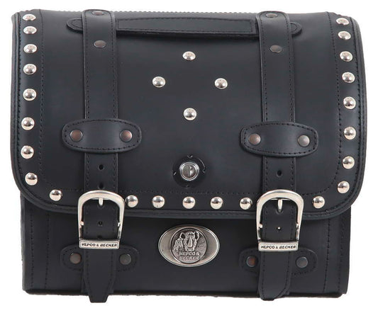 Geantă Spate Moto Buffalo Smallbag Custom Hepco & Becker - Piele, Nituri Cromate