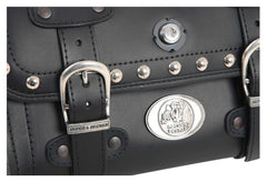 Geantă Spate Moto Buffalo Smallbag Custom Hepco & Becker - Piele, Nituri Cromate
