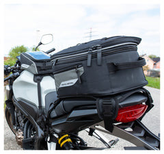 Geantă Spate Moto-Detail 28L - Extensibilă, Rezistentă la Apă