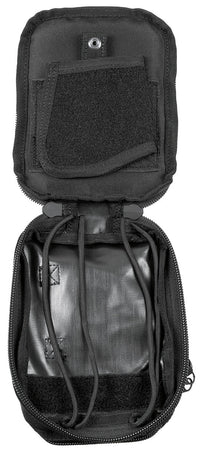 Geantă Tactică cu Holster Negru MFH - Holster Detașabil, Bretea Reglabilă