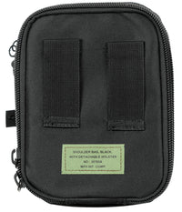 Geantă Tactică cu Holster Negru MFH - Holster Detașabil, Bretea Reglabilă