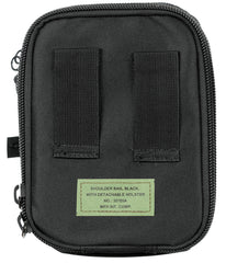 Geantă Tactică cu Holster Negru MFH - Holster Detașabil, Bretea Reglabilă