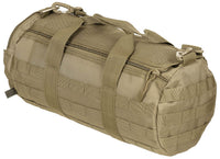Geantă Tactică Rundă MOLLE Coyote Tan MFH - Bretea Detașabilă, Fermoar Dublu
