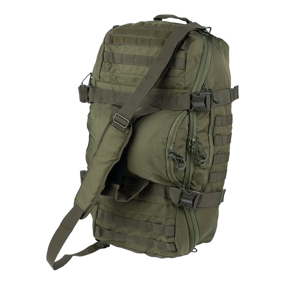Geantă Tacticală Weekend 80L (3in1) Verde 101INC - Versatilitate Maximă & Durabilitate