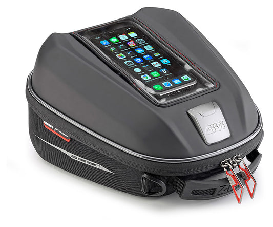 Geantă Tanklock Givi ST611 - 6L, Impermeabilă, Suport Telefon