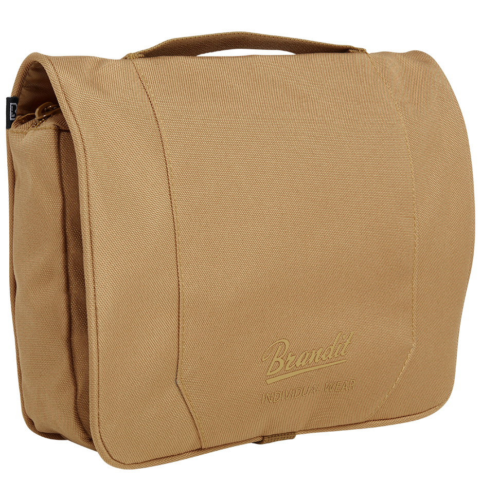 Geanta Toiletry Large Camel Brandit - Organizare Esențială
