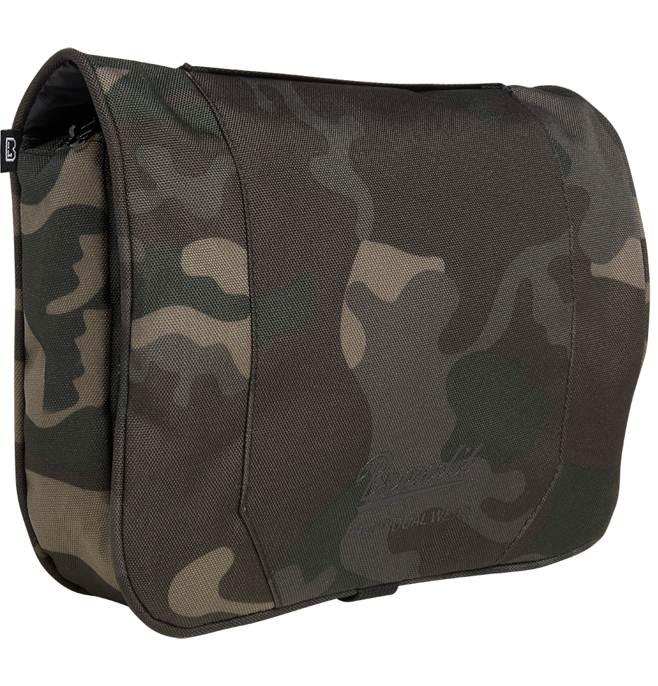 Geanta Toiletry Large Dark Camo Brandit - Organizator Esential
