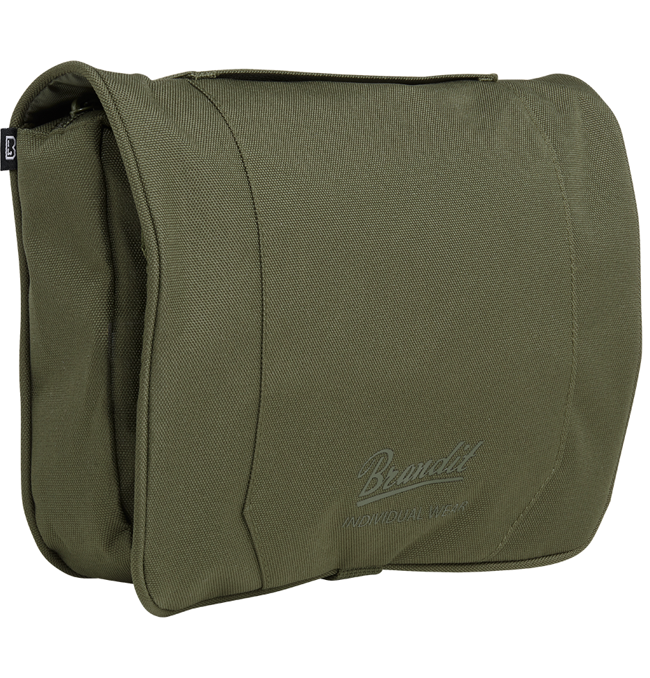Geanta Toiletry Large Olive Brandit - Organizator Esential