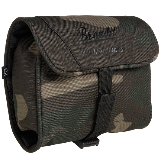 Geanta Toiletry Medium Dark Camo Brandit - Organizare Esentiala