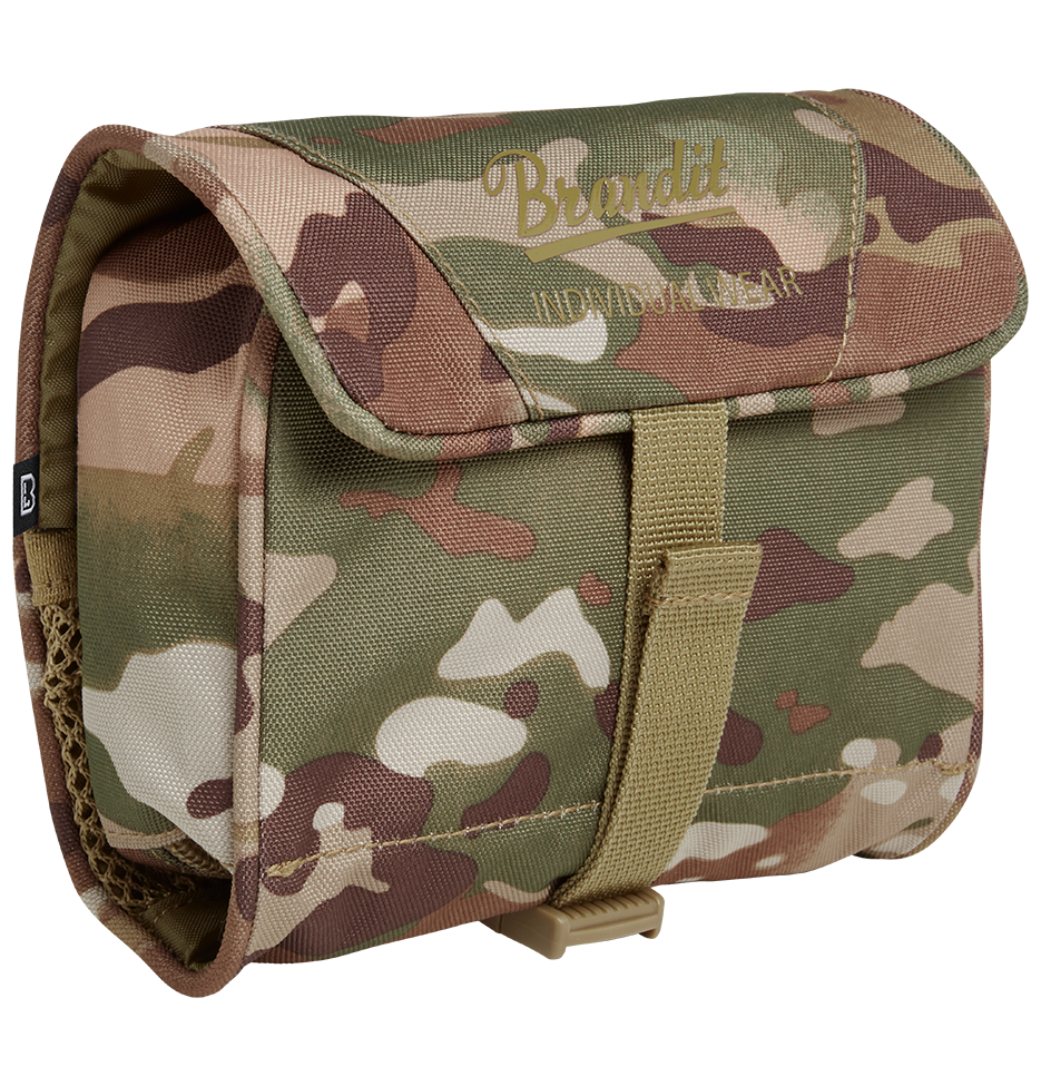 Geanta Toiletry Medium Tactical Camo Brandit - Organizare Esentiala
