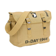 Geantă Umăr 101st Airborne D-Day Khaki Fostex - Moștenire Autentică