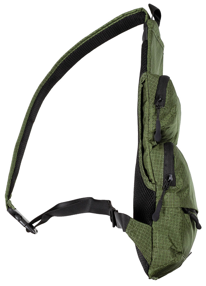 Geantă Umăr Messenger OD Green FoxOutdoor - Rip Stop, Nylon