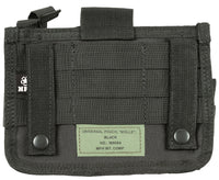 Geantă Universală MOLLE Negru MFH - Compartiment mare, 3 buzunare