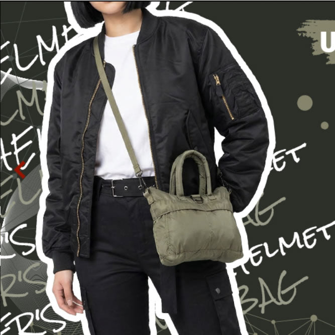 Geantă US Mini Flieger Helmtasche Black – Stil Aviator Clasic pentru Utilizare Urbană