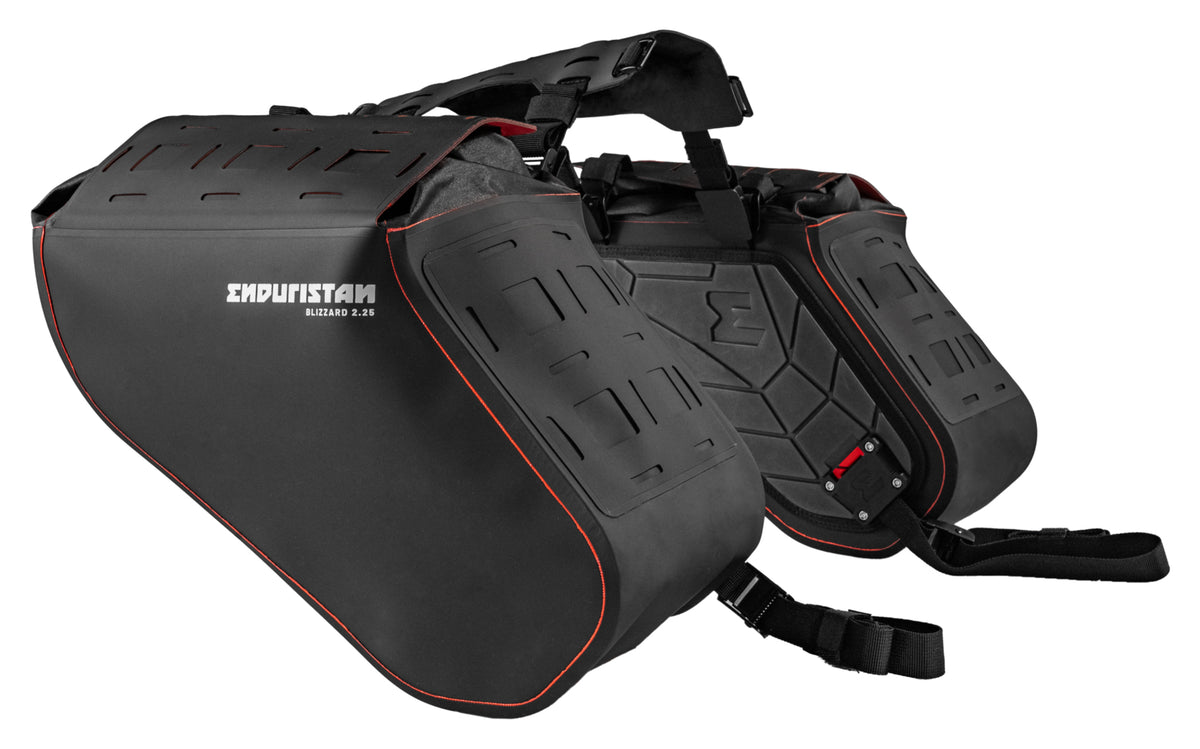 Genți Laterale Moto Blizzard 2.25 Enduristan - Rezistență & Modularitate