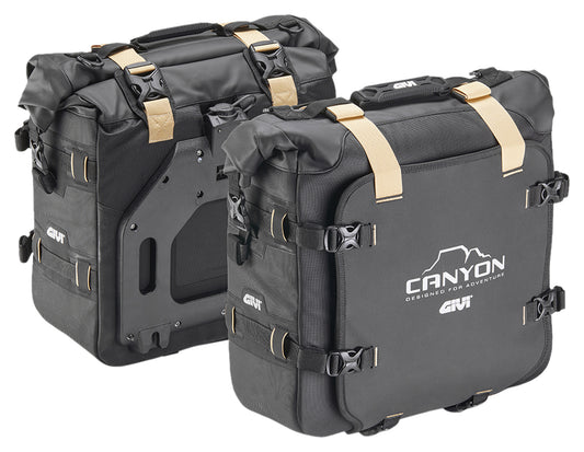Genți Laterale Moto CANYON GRT720B Monokey 25L - Impermeabile, Off-Road
