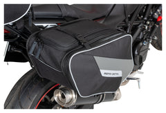 Genți Laterale moto-detail - Extensibile, Rezistente la Căldură