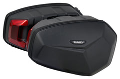 Genți Laterale Moto E48SR Shad - Hardcase, 15L, ABS