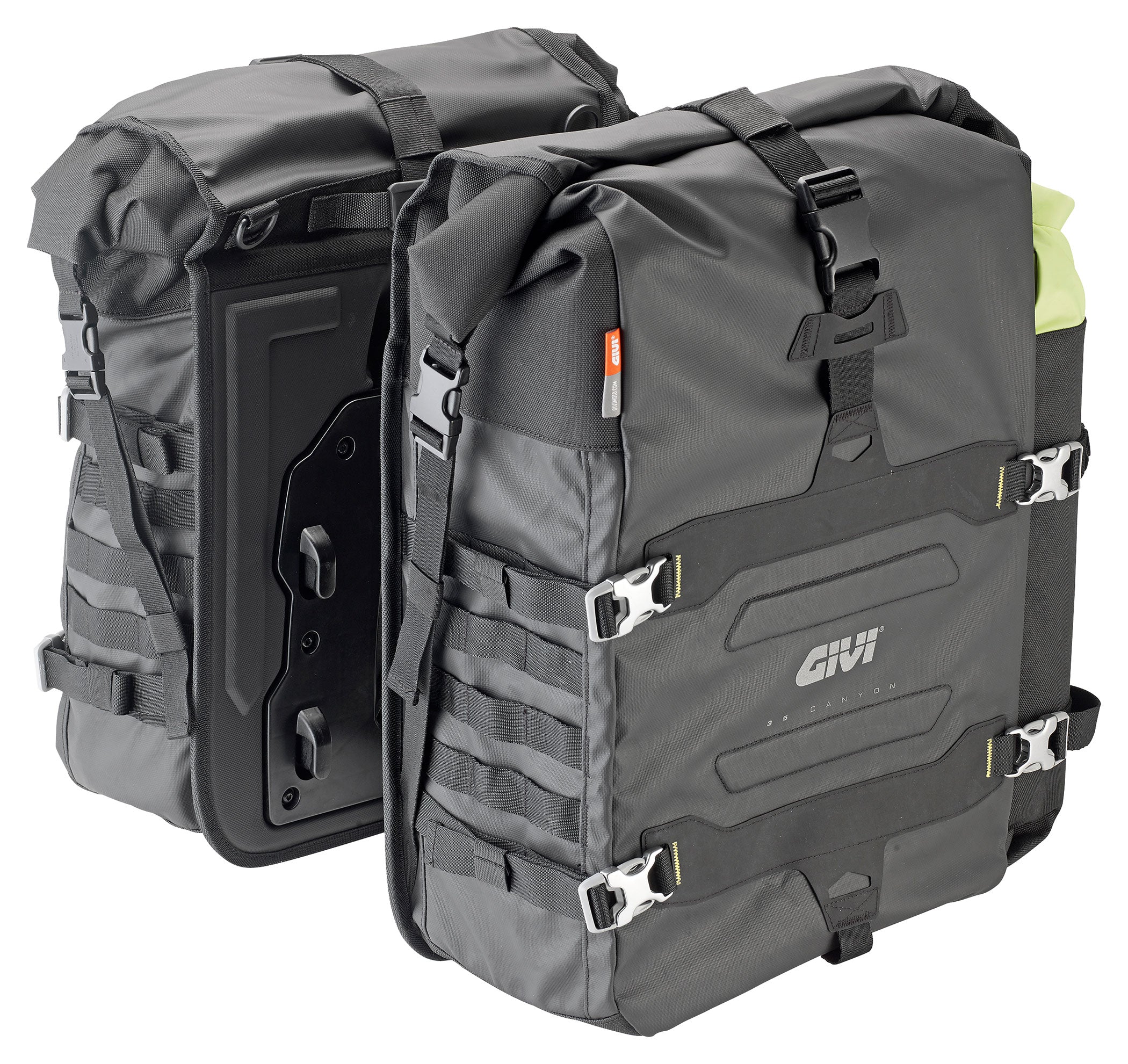 Genți Laterale Moto Givi GRT709 Canyon - Impermeabile, 35L