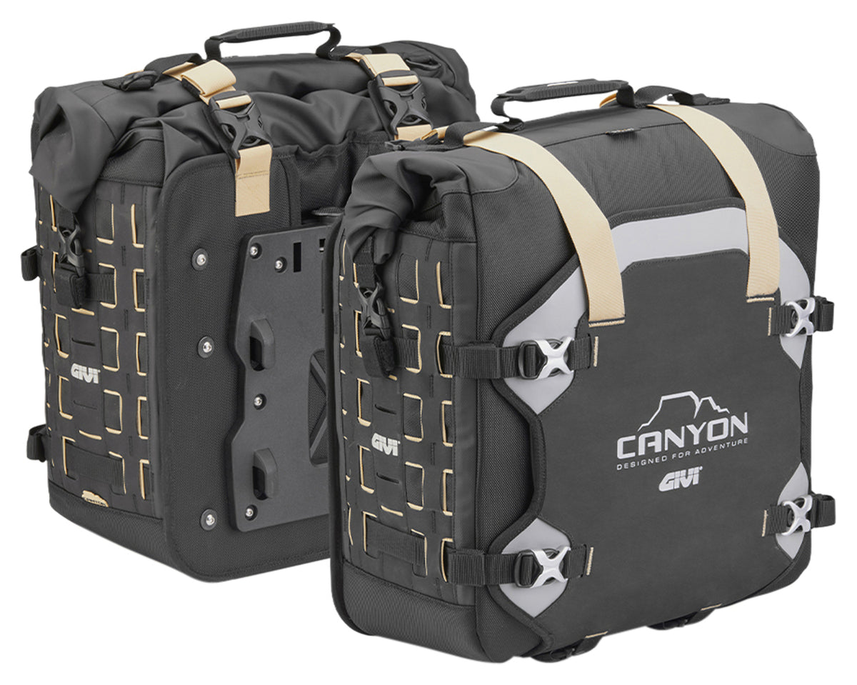 Genți Laterale Moto GIVI GRT709B Canyon - Off-road, Impermeabile