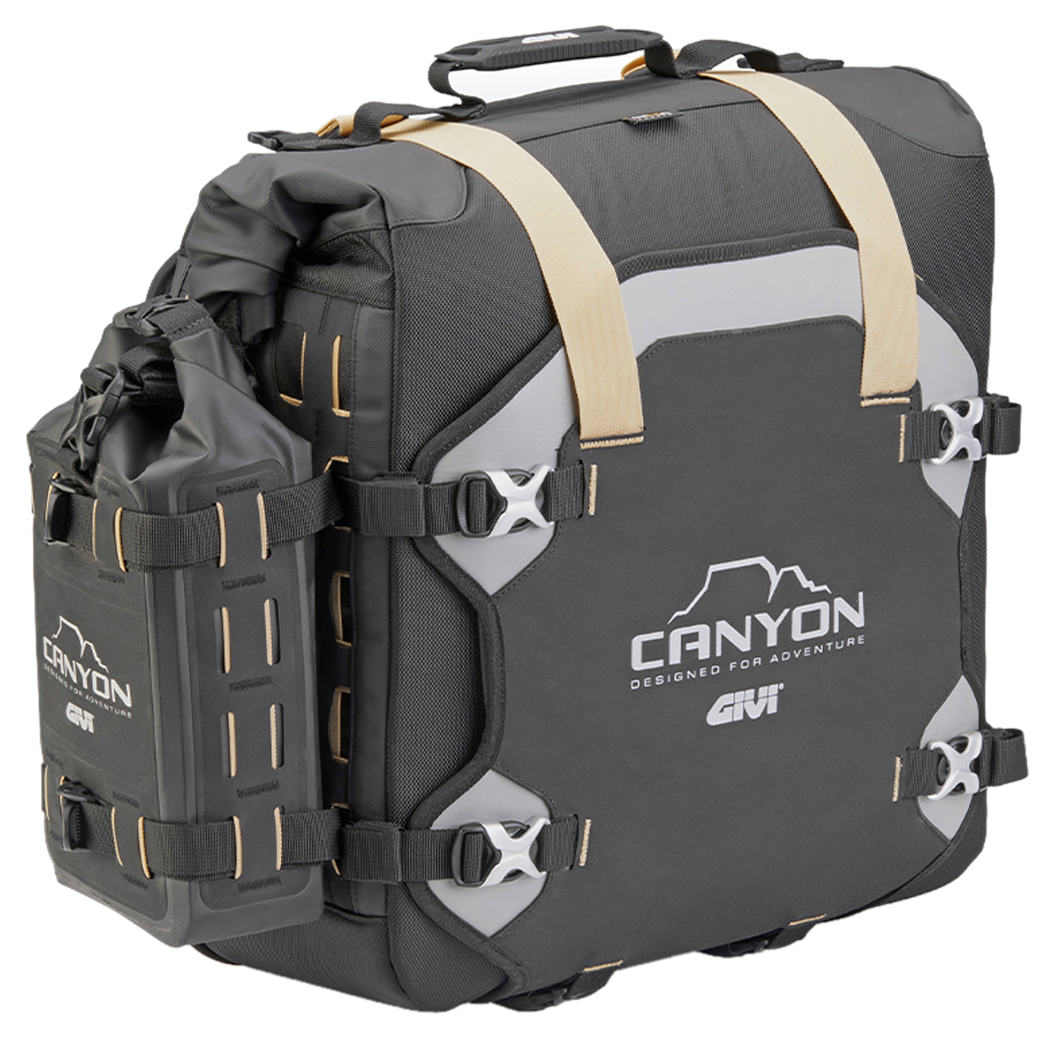 Genți Laterale Moto GIVI GRT709B Canyon - Off-road, Impermeabile