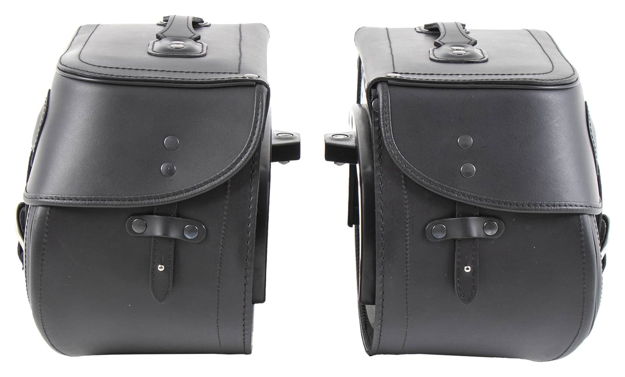 Genți Laterale Moto Piele Hepco & Becker Buffalo - Design Asimetric