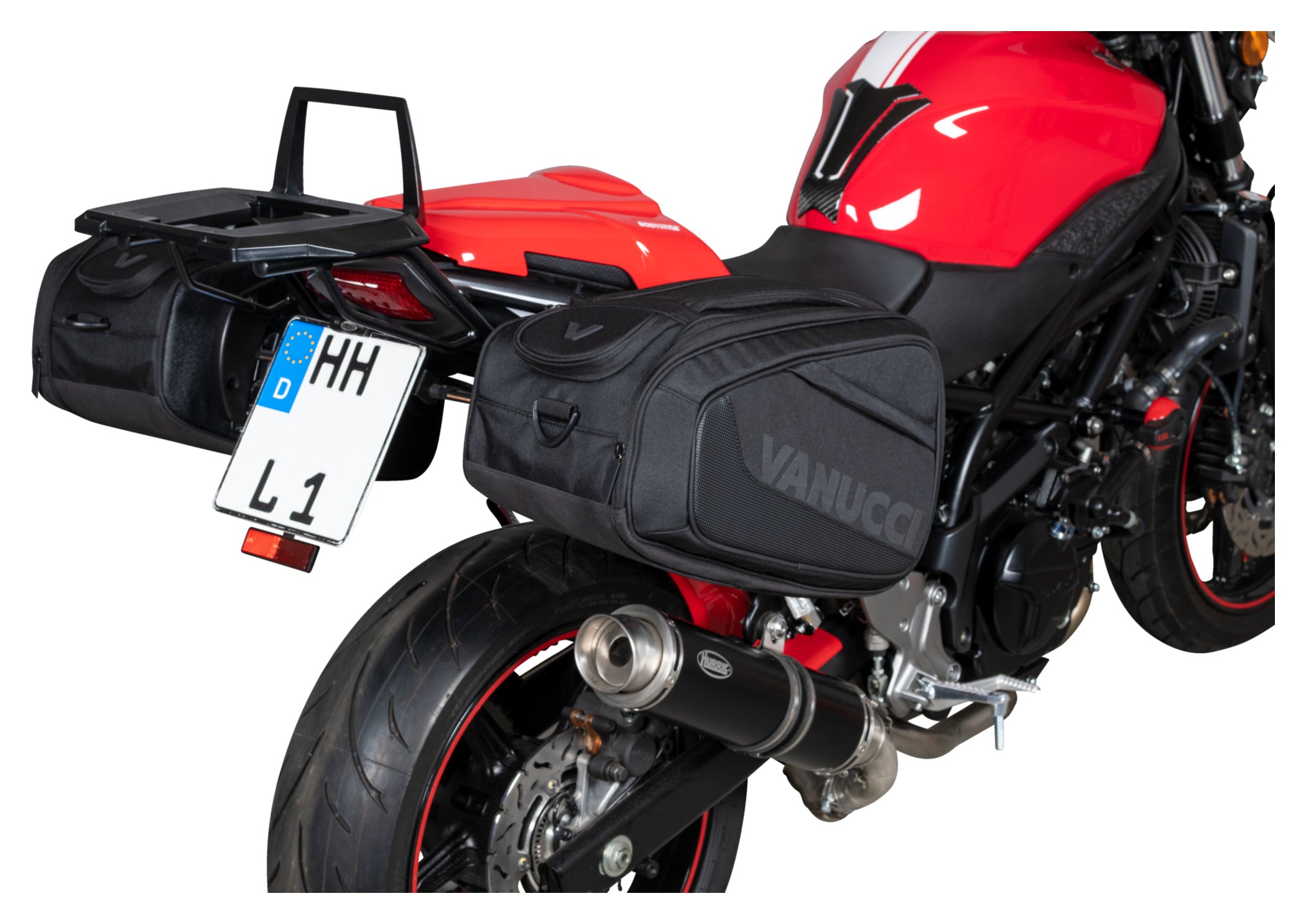 Genți Laterale Moto Vanucci Sportivo VS09 C-Bow - Impermeabile, Extensibile