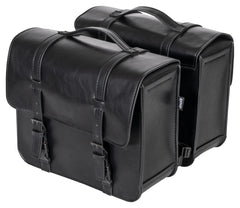 Genți Laterale Piele Louis, Volum 2x12L - Clasic & Autentic