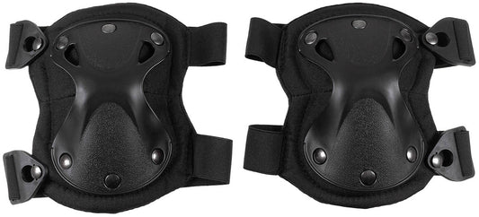 Genunchiere Defence Negru MFHProfessional - Material flexibil, 100% Poliester