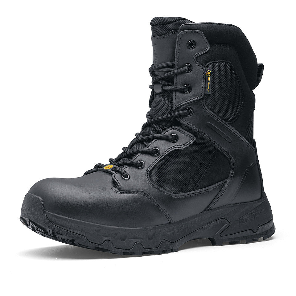 Ghete Tactice Defense High Negre SFC - Aderență Imbatabilă & Protecție ESD