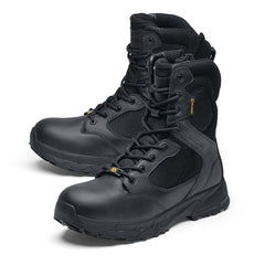 Ghete Tactice Defense High Negre SFC - Aderență Imbatabilă & Protecție ESD