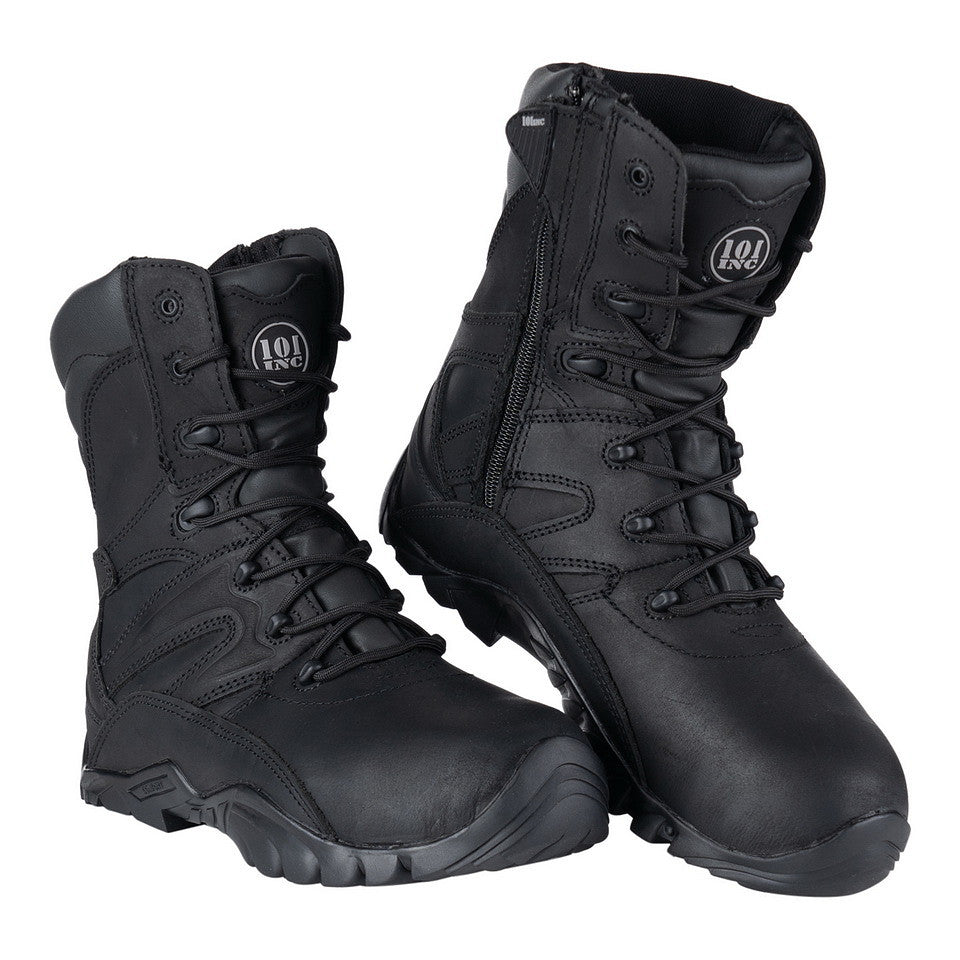 Ghete Tactice Recon Negru 101INC - Performanță Nedesfăcută pe Teren