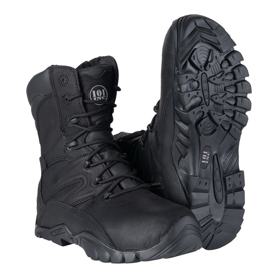 Ghete Tactice Recon Negru 101INC - Performanță Nedesfăcută pe Teren