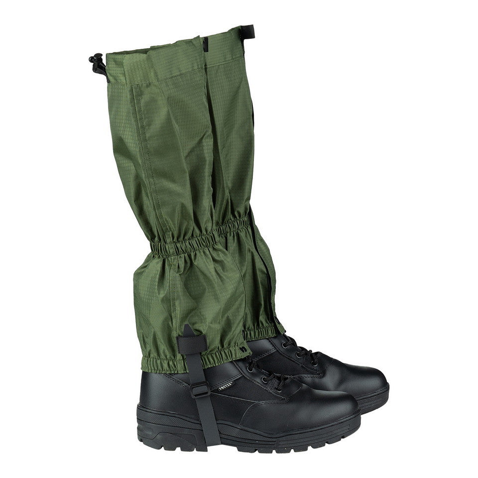Ghetre Gaiters Ripstop Ranger Green - Protecție Implacabilă Anti-Elemente