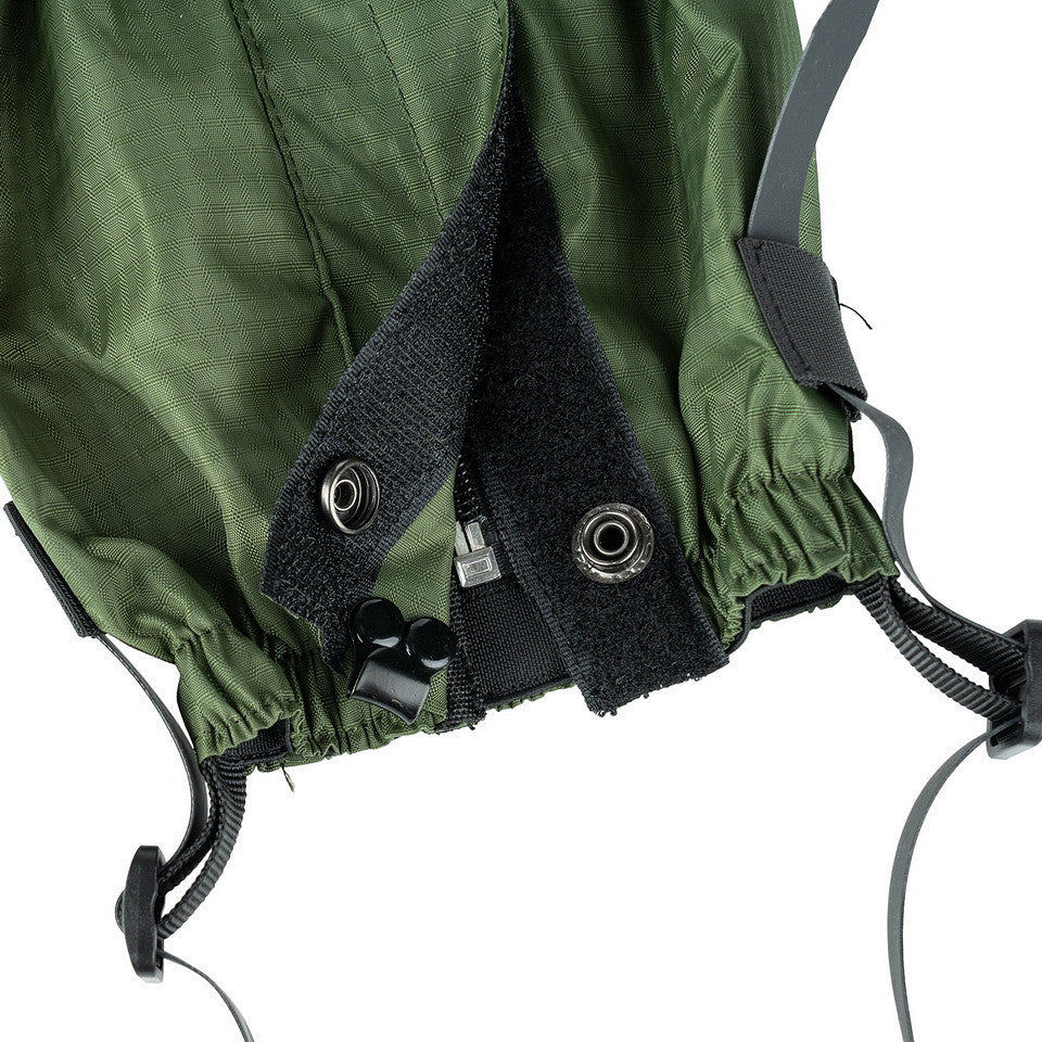 Ghetre Gaiters Ripstop Ranger Green - Protecție Implacabilă Anti-Elemente