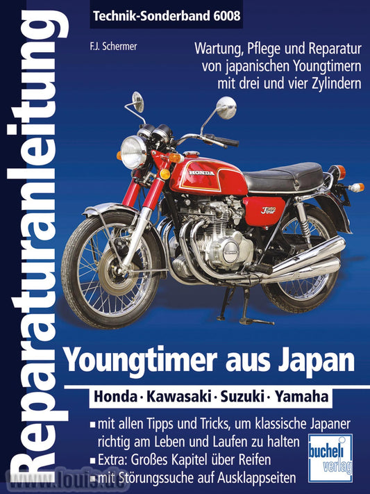 Ghid Reparatii Youngtimer Moto Japoneze Louis - Intretinere si Service