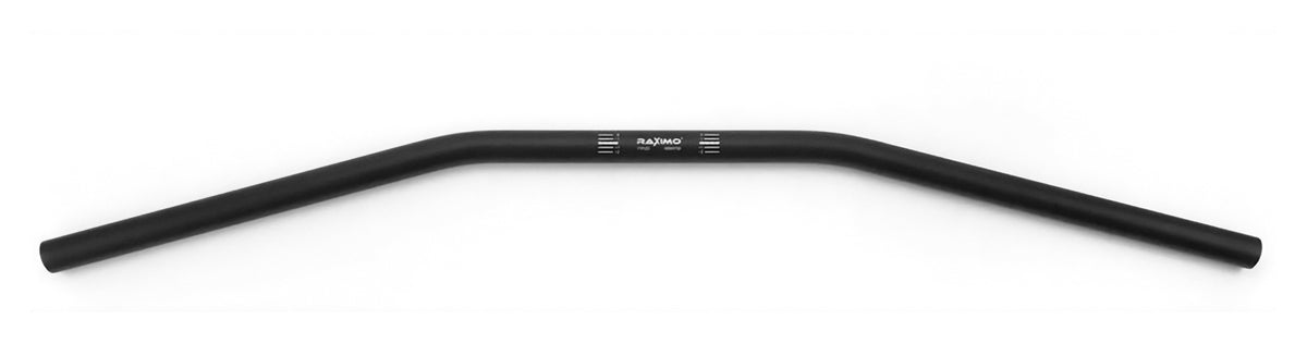 Ghidon Moto Drag Bar Flat Raximo - Aluminiu, Cabluri Interne